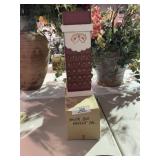 Wooden Santa Advent Calendar