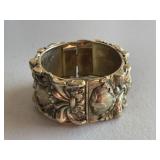 Ornate Large Vintage Bangle Bracelet