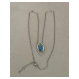 Vintage Turquoise Southwest Style Necklace