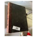 Antique Leather Bound Book