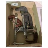 Various Size C Clamps