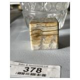 Honey Onyx Specimen Paperweight