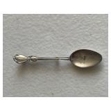 Sterling Silver Miniature Spoon Brooch