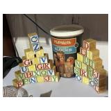 Vintage Playschool Blocks