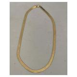 Vintage Herringbone Necklace