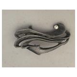 Abstract Ware Design Brooch