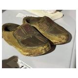 Antique Miniature Wooden Clogs