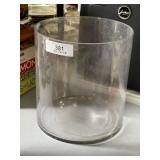 Large Glass Cylinder Vase