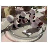 Collectible Figurines & Crystal Plate