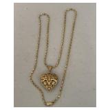 Filigree Heart Necklace