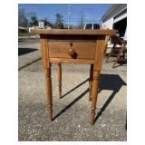 Antique One Drawer Table