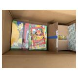 Box of Pokï¿½mon Books & Trading Cards