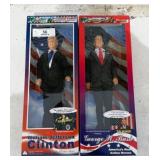2 Talking President Dolls