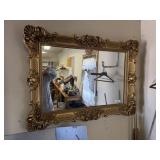 Large Vintage Wall Mirror