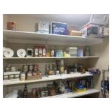 Contents of Pantry Shelves