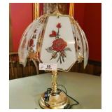 Decorative Floral Touch Lamp