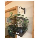 Decorative Birdhouse & Hanger