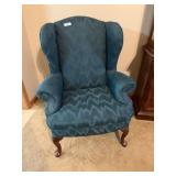 Pair Best Chair Co Wing Back Chairs