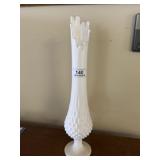 Vintage Milk Glass Bud Vase