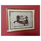 Limited Edition Framed Egyptian Tapestry