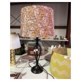 Black Metal Lamp & Shade