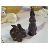 Enesco Vintage Rabbit Figurines