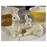 Ornate Rabbit Figurines