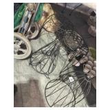 Metal Basket Hangers & Plant Stands