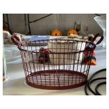 Vintage Metal Egg Basket