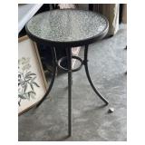 Metal & Glass Patio Table