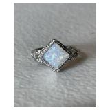 Sterling Silver Gemstone Ring