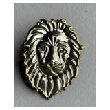 Vintage Lion Brooch / Pendant