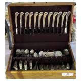Vintage Flatware Set & Case