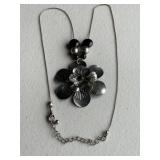Large Flower Vintage Necklace