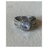 Beautiful Large Solitaire Ring