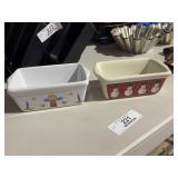 Vintage Holiday Baking Dishes