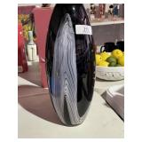 Large Art Deco Glass Vase