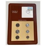 Coins Of All Nations-Coin & Stamp Set