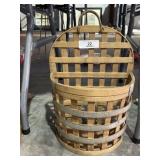 Wood & Metal Basket