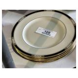4 Lenox Hancock 8" Plates