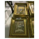 Pair of Framed Oriental Style Artworks