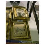 Pair of Framed Oriental Style Artworks