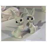 Vintage Rabbit Figurines