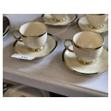 2 Sets Lenox Cups & Saucers