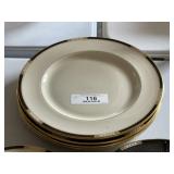 4 Lenox Hancock 12" Plates