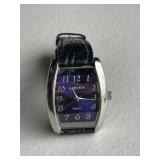 Watch & Leather Black Band