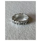 Vintage Elephant Band Ring