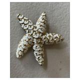 Enamel Vintage Starfish Brooch