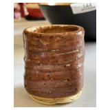 Pottery Cylinder Tankard