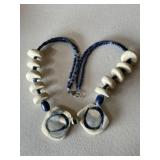 Vintage Vegetable Tray Ivory Necklace